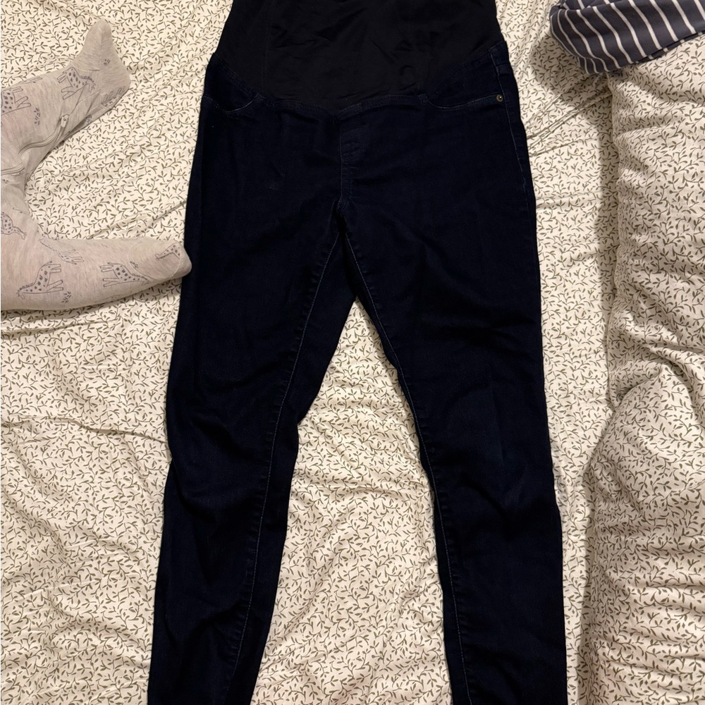 Isabel Maternity by Ingrid & Isabel Dark Blue Jeggings